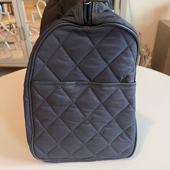 Quilted Weekender Bag in Black- Brand New! - Picture 6 of 7